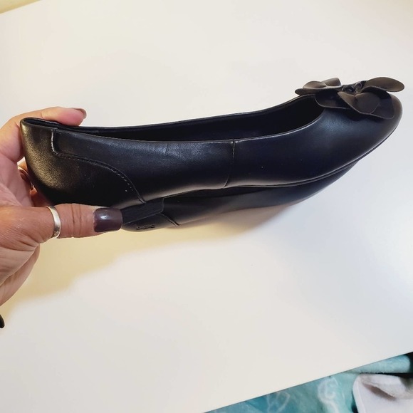 BOC women's ballet Black flat shoes size 8 1/2 M - Picture 9 of 14